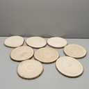 10 pcs Large Unfinished Wood Slices for Centerpieces 8-9 inches Wood Rounds for Tables Decor Rustic Wood Circles for DIY Crafts and Wedding Decor Round Wooden Discs for Ornaments