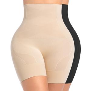 Shapewear Tummy Control for Women High-Waist Body Shaper Thigh Slimmer Butt Lifter Shapewear Shorts Under Dress Pack Of 2
