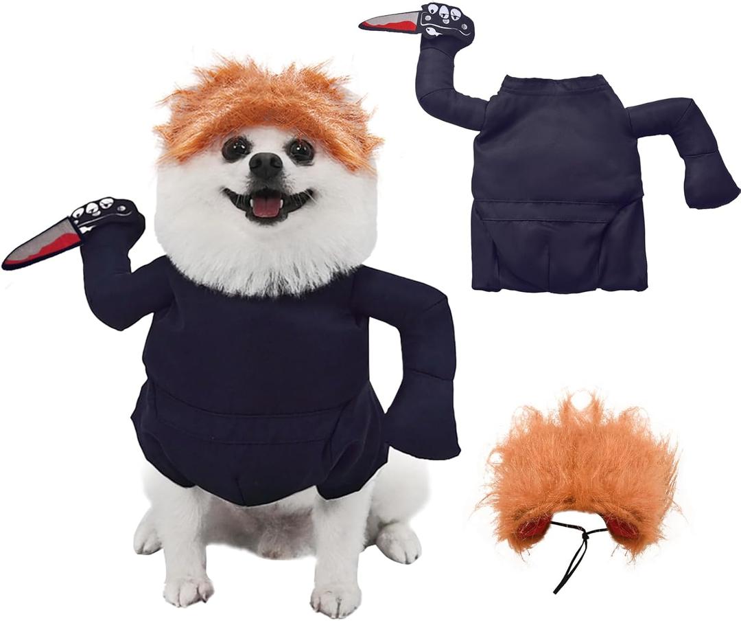 Pet Halloween Costumes Fun Dogs and Cats Costumes for Halloween Role-Playing Sets(Large)