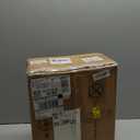 Furnulem White Dresser with 5 Drawers, Vertical Storage Tower Fabric Dresser for Bedroom, Hallway, Entryway, Nursery, Closet Organizer, Nightstand Bedside Table Furniture, Sturdy Steel Frame, Wood Top