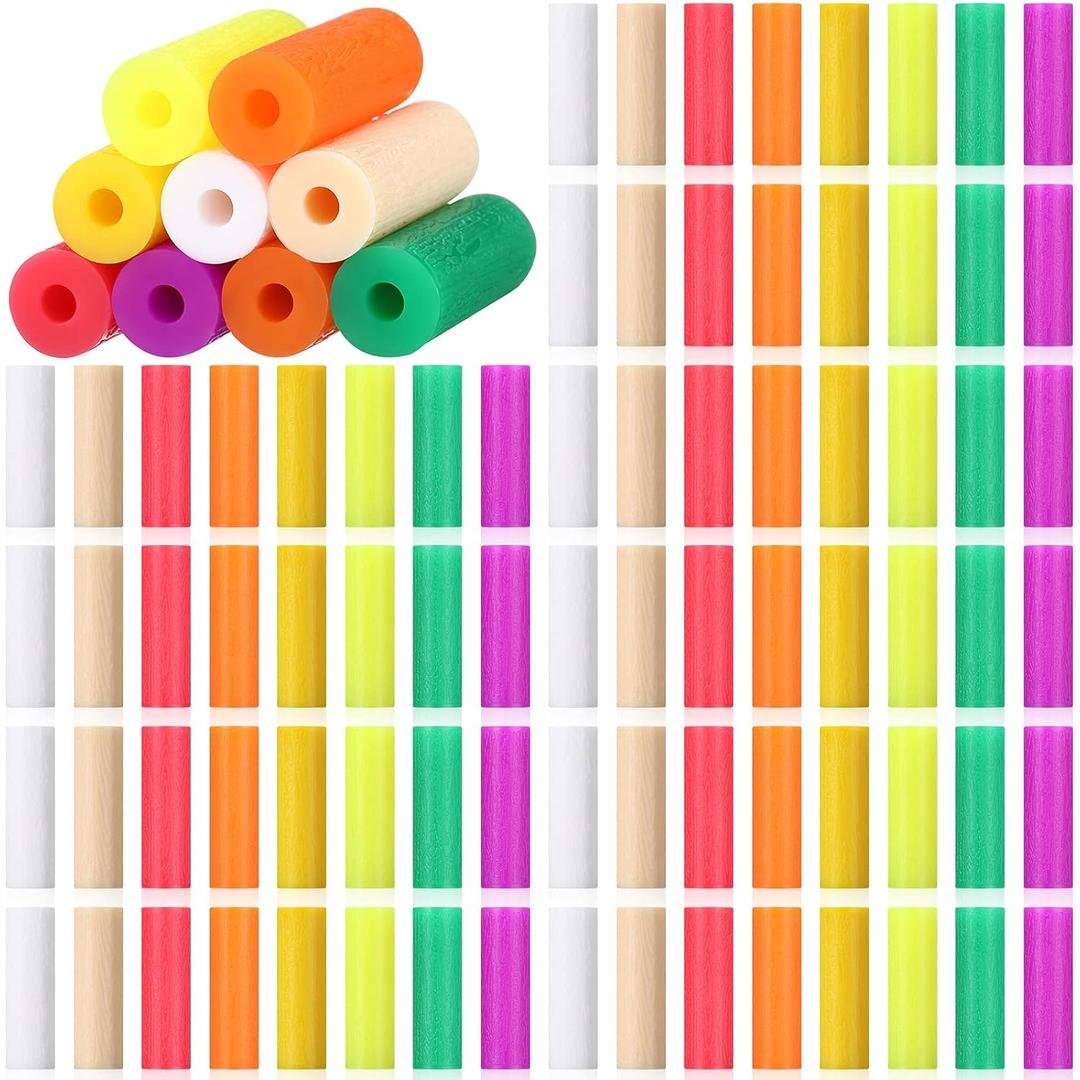 80 Pieces Chew Aligner Tray Seaters Colorful Aligner Seater Chew Chompers, 8 Colors