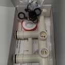 7129871 Water Softener Bypass Valve Threaded Adapter Kit, Water Softener Parts, Replaces WS15X10012, 3437, 3437299 and 42-3437, Compatible with Kenmore, GE, Whirlpool, Morton, NorthStar, EcoWater