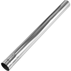 Motoforti 2.75" OD Straight Tubing Mandrel Tube Pipe 30" Length T304 Stainless Steel Universal Fit Piping Silver Tone