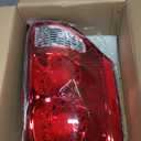 Nakuuly Tail Light Compatible With 2011-2020 Dodge Grand Caravan Left Driver Side LED Taillight Rear Lamp Brake Signal Assembly with Bulb # 5182535AF CH2800199
