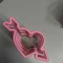 Holiday Home Grippy Cookie Cutter Heart & Arrow, Pack of 5