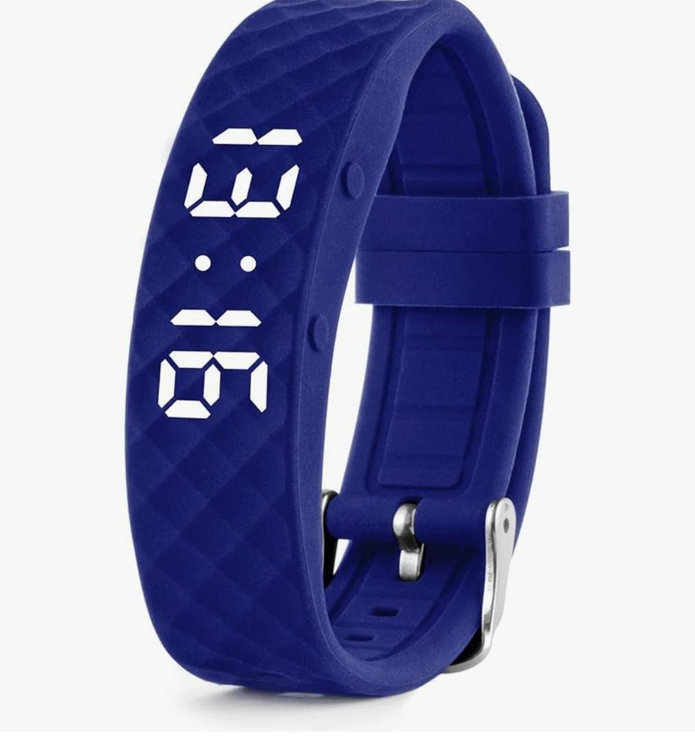 Tabtime Vibrating Alarm Reminder Watch - with up to 10 Personal Alarms or Pill Reminders per Day Size Small
