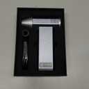 Hingso Compressed Air Duster, 380000RPM Powerful Electric Air Duster with LED Light, 4-Gear Rechargeable Mini Blower with Brushless Motor, Jet Dry Blower for Computer, Keyboard, Home, Car, Outdoor (Gunmetal)