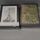 upsimples 5x7 Picture Frame Set of 10, Display Pictures 4x6 with Mat or 5x7 Without, Multi Photo Frames Collage for Wall or Tabletop Display, Black