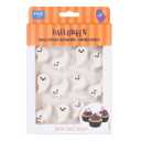 Halloween Edible Sugar Decorations - Friendly Ghosts (Set of 12), Pack of 2, Best By: 26/FEB/2026