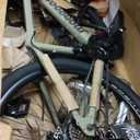 Mongoose Grafton Mountain Bike, 21 Speed, Aluminum Frame, Knobby Mountain Tires, Suspension Fork, Trigger Shifters, Mechanical Disc Brakes | Trigger Shifter, Aluminum Frame, Front Suspension (26-Inch Wheels, Tan)