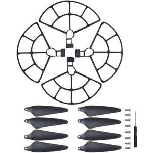 sea jump Quick Release Protection Ring+Propeller Suitable for HS360S Drone Blade Protection Cover Remote Control Quadcopter Anti-Collision Ring Wing Protection Cover Accessories