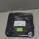 Ginsco 2 Gallons Open-Top Car Trash Can, Hanging Leakproof Car Trash Bag with Water-proof PEVA Liner, Stand Trash Bag for Cars Foldable Automotive Garbage Can for Cars SUV Truck RV Black