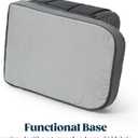 Indoor Dog House - Orthopedic Dog Tent Bed w/Egg-Crate Foam - Pet Bed with Cover Cave - Waterproof Lining - Nonskid Bottom, Ideal for Large Breeds & Fits 36-Inch Crate - 35"x22" (Charcoal)