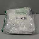 Shoe Washing Machine Bag for Washer & Dryer, Large Shoe Bag for Washing Machine Plush Fibers laundry Bag for Sneakers, Tennis Shoes and Gym shoes, White (2PCS)