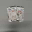 2 x Christmas Tree Decorations, Acrylic Animal Christmas Ornaments, Home Decoration, Party Decoration, Small Animals on The Moon (White Wolf)