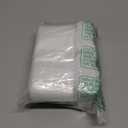 Aubeco 1200pcs Plastic Bags, 3 x 5 inch 2 mil Jewelry Bags, Clear Small Zip Bag, Resealable Zip Bag for Small Business, Storage, Candy