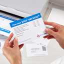 2 x Neenah Exact Vellum Bristol, 8.5" x 11", 67 lb/147 gsm, White, 94 Brightness, 250 Sheets (80211)