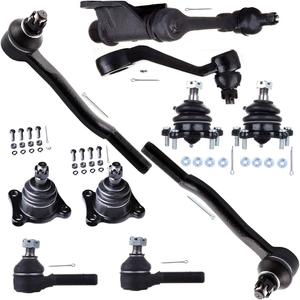 SCITOO 10-PC SET Suspension Kit For Toyota 4Runner Pickup T100 Idler Arm,Inner Tie Rod End,Lower Ball Joint,Outer Tie Rod End,Pitman Arm,Upper Ball Joint
