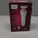 Philips Beauty Lady Electric Shaver Series 6000, Cordless with 4 Accessories, BRL136/00, White