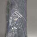 Wipeable Table Runner, Thick Farmhouse Dresser Runner, Rustic Indoor/Outdoor 48'', Blue Grey