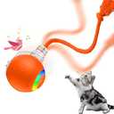 ORSDA Cat Toys for Indoor Cats, New Intelligent Voice Timing Touch Control Cats Ball, Simulate Mouse Sound Kitten Toy, Automatic Interactive Moving Cat Toy for All Ages