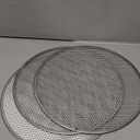 3Pcs 12 Inch Pizza Pan,Pizza Screen, Pizza Pan For Oven,Non-Stick Pizza Tray with Reinforced Rim - Heat Distribution Evenly, Easy-to-Clean for Daily Baking & Family Meals