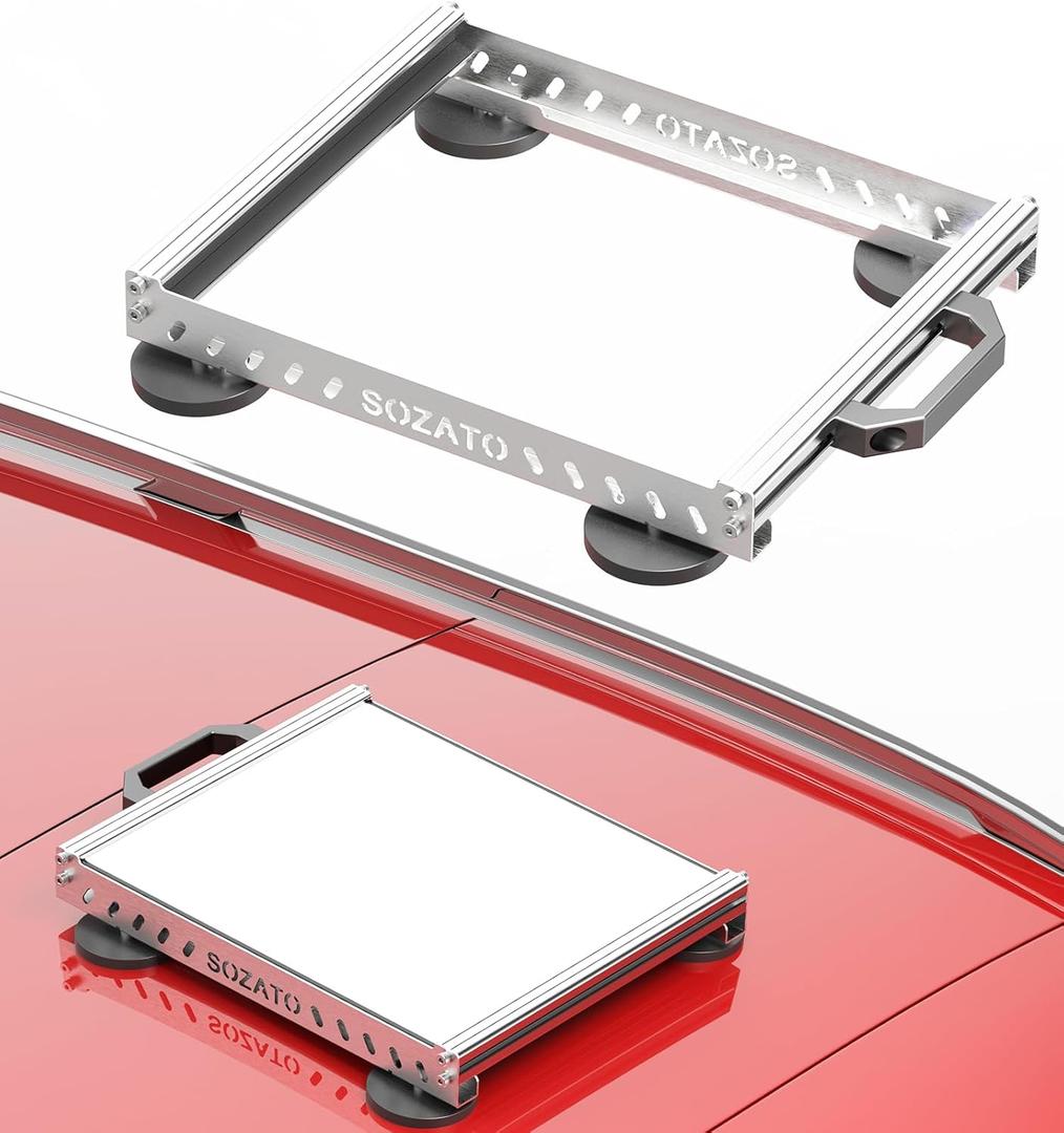 Starlink Mini Roof Mount,360Rotatable Magnetic Mounting kit with Shock Absorption and Wind-Resistant Design Car Roof Rack Mount,Fit RV,Boat,Yacht,Truck,Starlink Mini Accessories(Magnetic Mount)