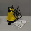 6699 Submersible Water Pump 1/4 HP 1600GPH Thermoplastic Utility Pump Electric Portable Transfer Water Pump with 10Foot Cord for Pool Tub Garden Pond Draining