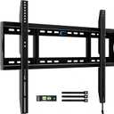 HOME VISION Heavy Duty Fixed TV Wall Mount Holds up to 264Lbs, for Most 42-100 inch Flat Curved TVs Wall Mount Bracket Fits 16"/18"/24" Studs VESA 800x600mm Low Profile Space Saving for LED OLED LCD