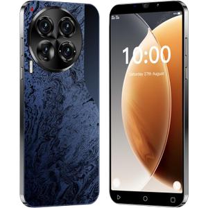 LilCost Cheap Mobile Phones, 16GB ROM,128GB Extension,5.0'' HD Display with 3000mAh Battery and Dual SIM, Dual Camera,Support WiFi/Bluetooth/Face Unlock Android Phone (Camon30premier-Black)