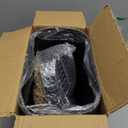 Steo Spce Automatic Motion Sensor Bathroom Small Trash Can with Lid, 2.6 Gallon Black Touchless Slim Garbage Can, Smart Waterproof Trash Bin for Bedroom, Restroom, Living Room, Office