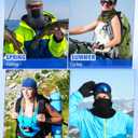 Eurzom 4 Pcs Breathable Thermal Fleece Balaclava Ski Mask for Men Women Winter Full Face Mask Windproof for Skiing Outdoor