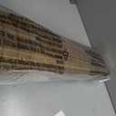 LazBlinds Cordless Bamboo Roman Shades, 34.5x64, Highfield Teak