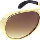 Vaulted Skulls & Co Rock Star Glasses | Aviator Sunglasses | Rockstar Shades | Disco Glasses | Celebrity Sunglasses | King Glasses | Rockstar Accessories | Gold