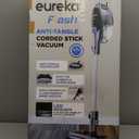 Eureka Corded Stick Vacuum Cleaner for Home Pet Hair, Lightweight Vacuum Cleaner with Powerful Suction for Carpet Tile and Hard Floor, Blue, NES520BL 2-in-1 Flash Handheld Vac