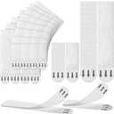 Picture Hanging Strips Kit Heavy Duty, 2 Size Easy Removable Adhesive Poster Strips for Frame Mounting Strips, No Nails Hanging Poster Hangers for Wall Decoration, Apartment Essentials, White 80 PCS