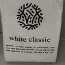 White Classic White Cotton Pillow Cases Standard Size Set of 12, Heavy Weight Quality Pillowcase with T-200 Thread Count, Elegant Double Stitched Tailoring Pillowcases, Pillow Covers 20x30 Inch