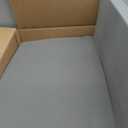 HAVARGO Couch Cushion Support High Density Foam 24X24X2.4 Inches Sofa Couch Supports for Sagging Cushions Light Grey 3Pc with Anti Slip Mesh Fabric