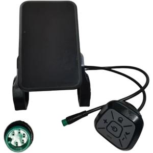 Electric Bicycle LCD Display Meter Yolin YL81F E-Bike Conversion Kit 36V-72V Speed Control Panel with Waterproof 5-pin Connector Electric Bike Accessories