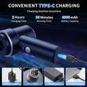 Handheld Car Vacuum Portable Cordless,18000PA High Power Vacuum Cleaner with Brushless Motor,7 in 1 Mini Hand Held Vacuum Rechargeable AirDuster/Blower for Car,Home,Office,Pet