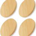 4 Pack Wooden Carafe Lids, Wooden Replacement Lid (2.75 ID, 3.15 OD), Lid Only, Carafe Not Included, for Party and Tea and Juice Carafes
