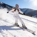 3 in 1 Beanie Hat with Scarf and Mask for Women, Winter Ski Mask & Neck Gaiter Set, Knitted Balaclava Hats for Cold Weather Gray (Gray)