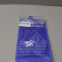 LeeYean Silicone Mini Ice Cube Trays 2 Pack, 160 Small Ice Cube Molds Easy Release Crushed Ice Cube for Chilling Whiskey Cocktail, BPA Free Flexible Stackable and Durable Soft Mold Storage Containers (Blue)