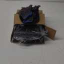 Lineslife Wood Burning Camp Stove, Portable Cast Iron Camping Wood Stove, Black Woodstove with Carrying Case for Backpacking Outdoor Cooking (Small)