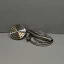 Waterpik High Pressure Pulsating Shower Wand and Rain Shower Head Combo with Extra-Long 8-Foot Metal Hose, HairWand Pulse Spa System 12 Spray Modes for Hair and Body, Brushed Nickel