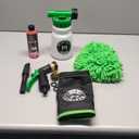 Wontolf Car Wash Foam Gun Foam Cannon Sprayer Kit with Car Wash Soap, Microfiber Car Wash Mitt, Storage Bag - Car Wash Kit - Snow Foam Blaster - Connects to Garden Hose - Car Accessories for Men