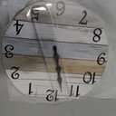 KECYET 14 Inch Wall Clock Battery Operated Silent Non Ticking Nautical