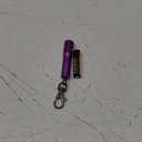 EverBrite Keychain LED Flashlight Mini Bright Key Ring Portable Pocket Torch for EDC, Party Favors, Night Reading, Camping, Power Outage, Emergency, AAA Battery Included, Purple