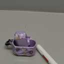 wenew Compatible with AirPods 4th Generation Case Cover with Phone Stand, Cleaner, Clip, Compatible with Magsafe Charger, One-Click Pop Open Lock iPod 4th Case (Purple 1, AirPods 4th)