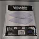UNILIBRA 2 Pack Waterproof Pillow Protector Quilted Queen Size(21"X30") (Queen Pillow Protector)
